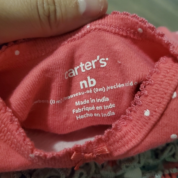 Carter's NB Outfit Long sleeve + Pants - Picture 2 of 4